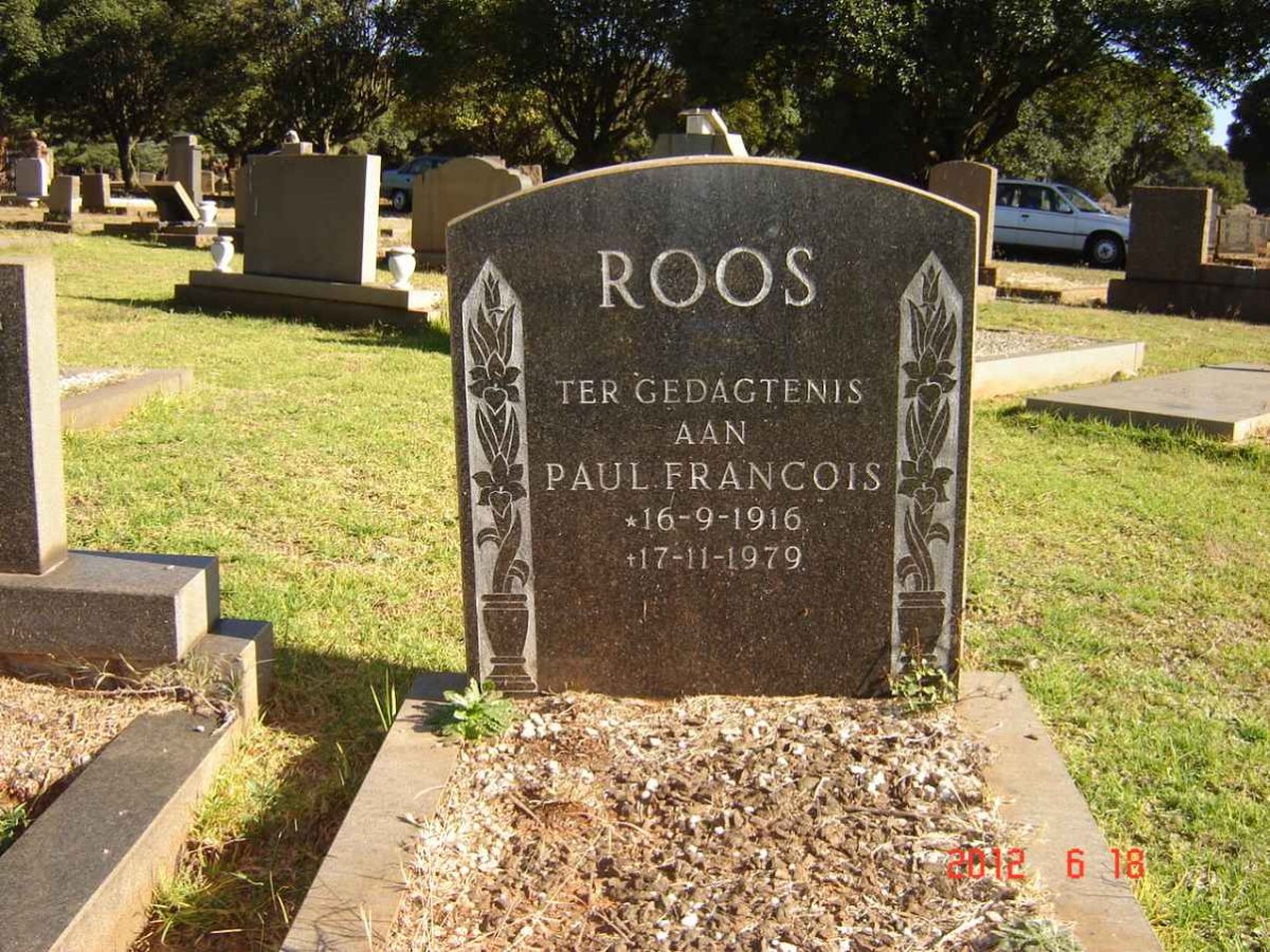 ROOS Paul Francois 1916-1979