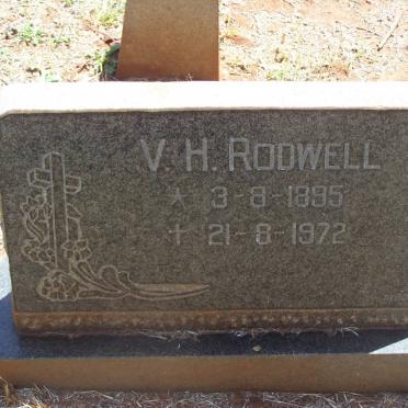 RODWELL V.H. 1895-1972