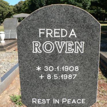 ROVEN Freda 1908-1987