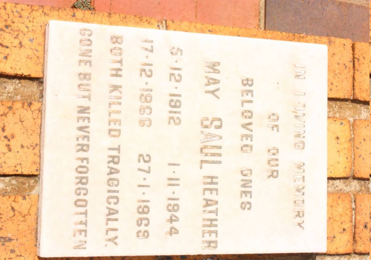 SAUL May 1912-1966 :: SAUL Heather 1944-1969