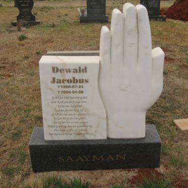 SAAYMAN Dewald Jacobus 1980-2008