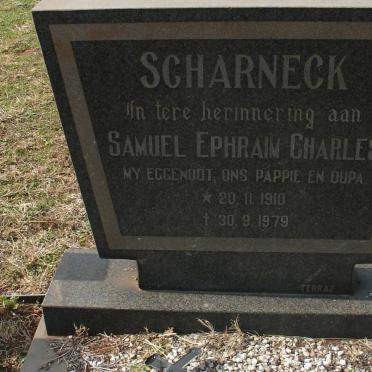 SCHARNECK Samuel Ephraim Charles 1910-1979