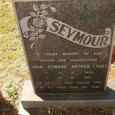 SEYMOUR John Edward Arthur 1909-1971