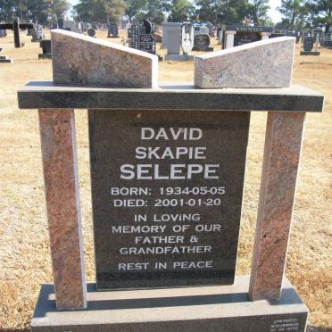 SELEPE David Skapie 1934-2001