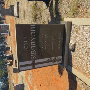 SIBANYONI Joyce 1943-1979