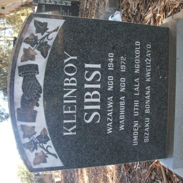 SIBISI Kleinboy 1940-1972