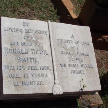 SMITH Ronald Cecil -1938