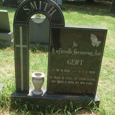 SMITH Gert 1933-1993