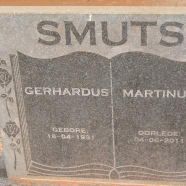 SMUTS Gerhardus Martinus 1931-2011
