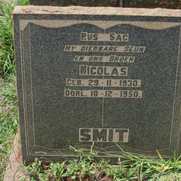 SMIT Nicolas 1930-1950