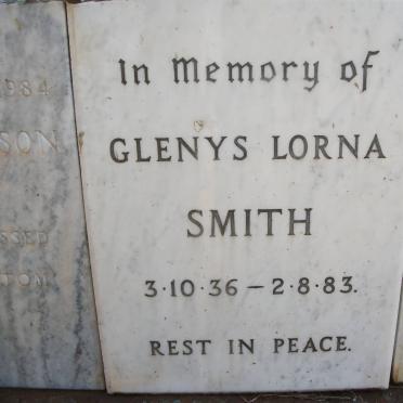 SMITH Glenys Lorna 1936-1983