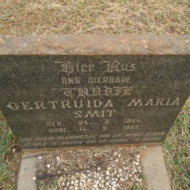 SMIT Gertruida Maria 1954-1962