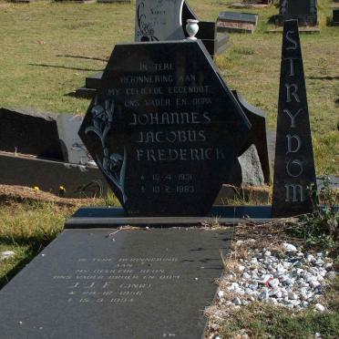 STRYDOM Johannes Jacobus Frederick 1931-1983
