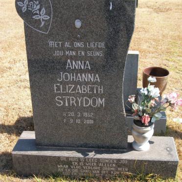 STRYDOM Anna Johanna Elizabeth 1952-2001