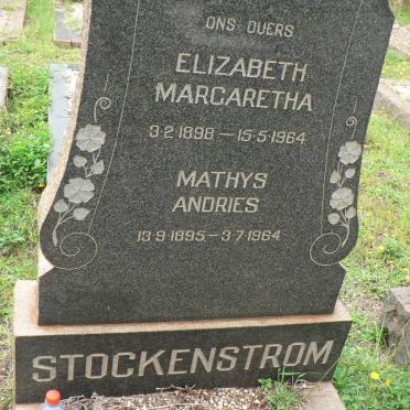 STOCKENSTROM Mathys Andries 1895-1964 &amp; Elizabeth Margaretha 1898-1964
