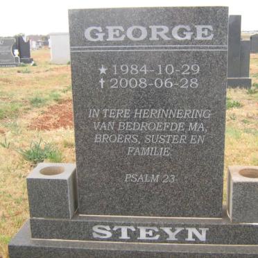 STEYN George 1984-2008