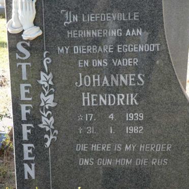 STEFFEN Johannes Hendrik 1939-1982