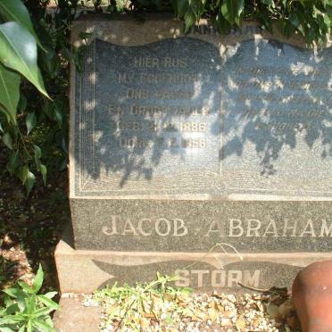 STORM Jacob Abraham 1886-1956