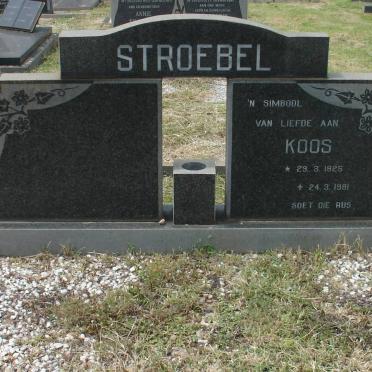 STROEBEL Koos. 1925-1981