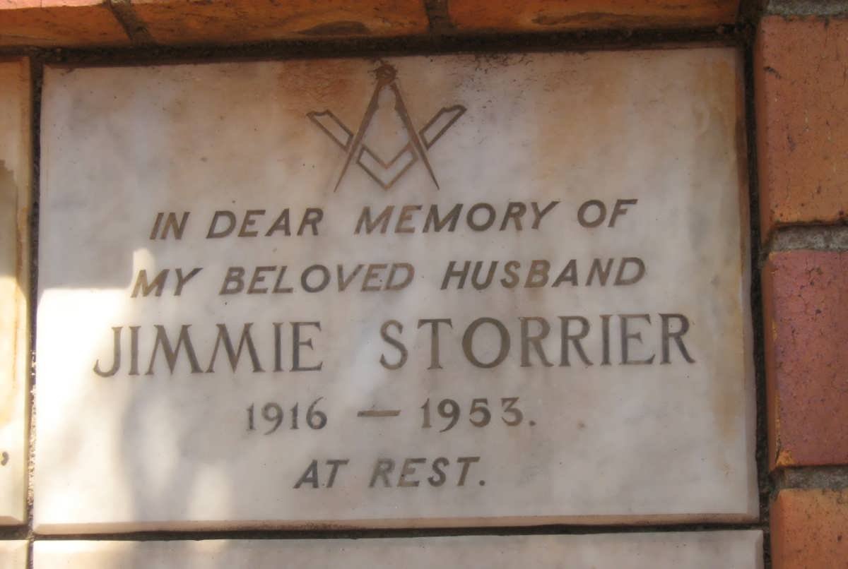 STORRIER Jimmie 1916-1953