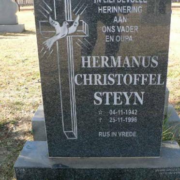 STEYN Hermanus Christoffel 1942-1996