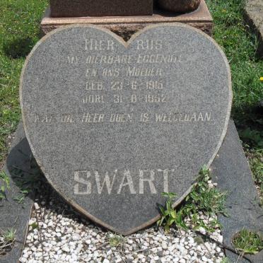 SWART Moeder 1915-1952