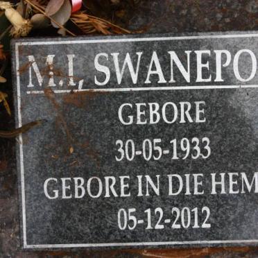 SWANEPOEL M.I. 1933-2012