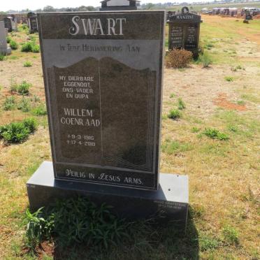SWART Willem Coenraad 1916-2010