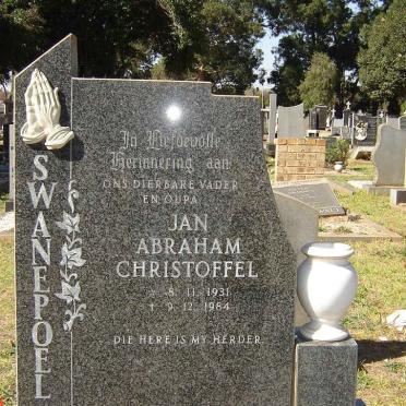 SWANEPOEL Jan Abraham Christoffel 1931-1984