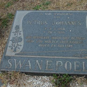 SWANEPOEL Petrus Johannes 1948-1994