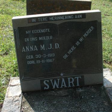 SWART Anna M.J.D. 1919-1967