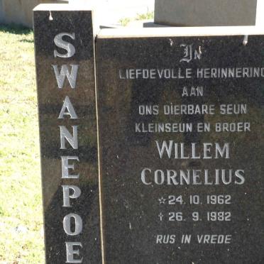 SWANEPOEL Willem Cornelius 1962-1982