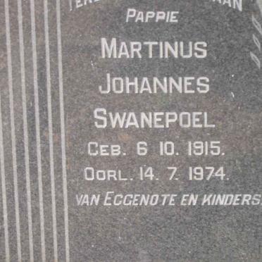 SWANEPOEL Martinus Johannes 1915-1974