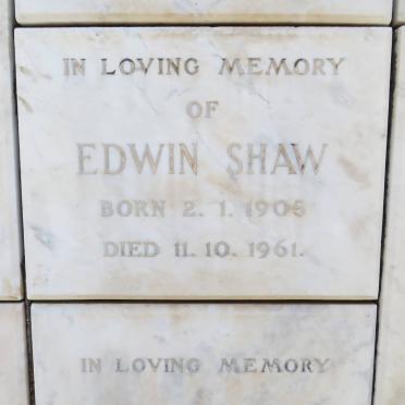 SHAW Edwin 1905-1961