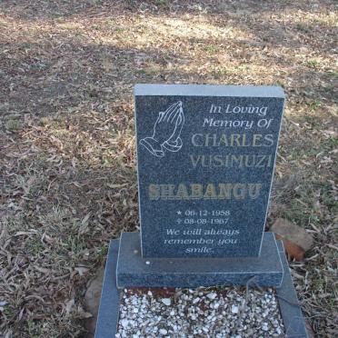 SHABUANGU Charles Vusimuzi 1958-1967