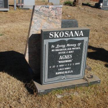 SKOSANA Agnes 1959-2005