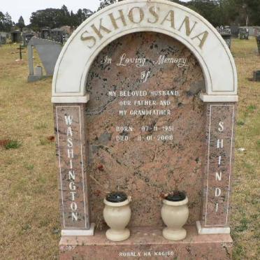 SKHOSANA Washington Shindi 1951-2006