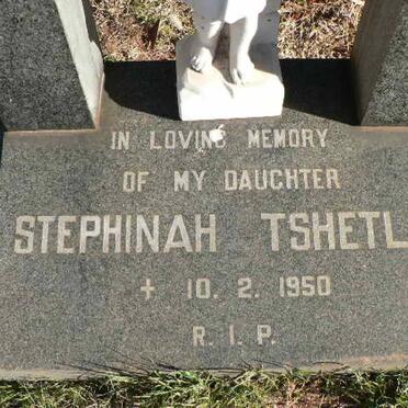 TSHETLO Stephinah -1950