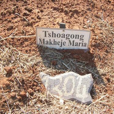 TSHOAGONG Makheje Maria