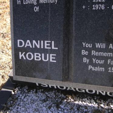 TSHOAGONG Daniel Kobue 1921-1976