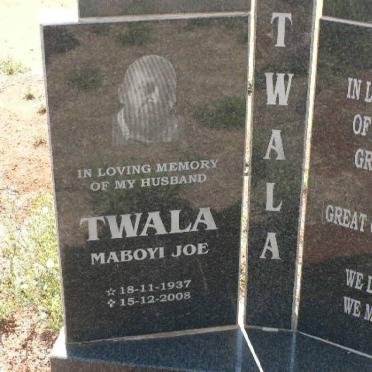 TWALA Maboyi Joe 1937-2008