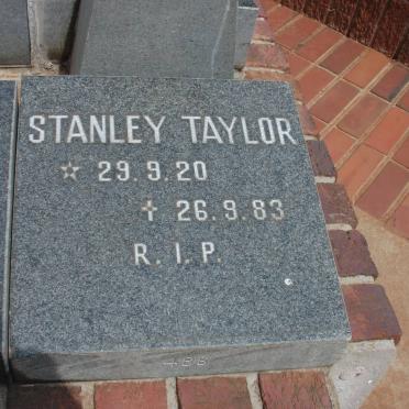 TAYLOR Stanley 1920-1983