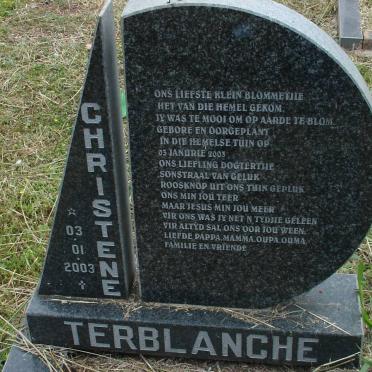 TERBLANCHE Christene 2003-2003