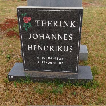 TEERINK Johannes Hendrikus 1922-2007