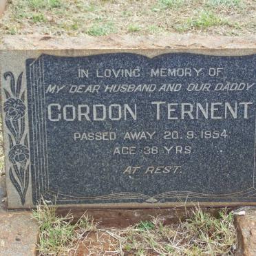 TERNENT Gordon -1954