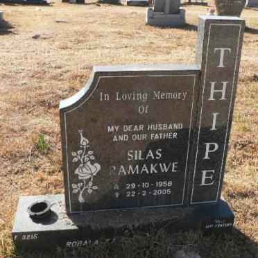 THIPE Silas Ramakwe 1958-2005