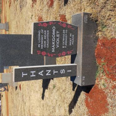 THANTSI Makgomo Violet 1978-2004