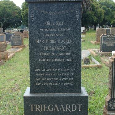 TRIEGAARDT Marthinus Lourens 1892-1950