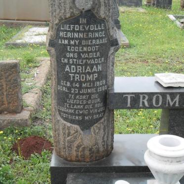 TROMP Adriaan 1909-1960