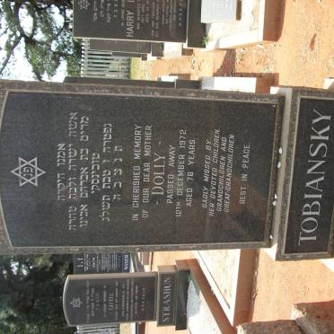 TOBIANSKY Dolly -1972